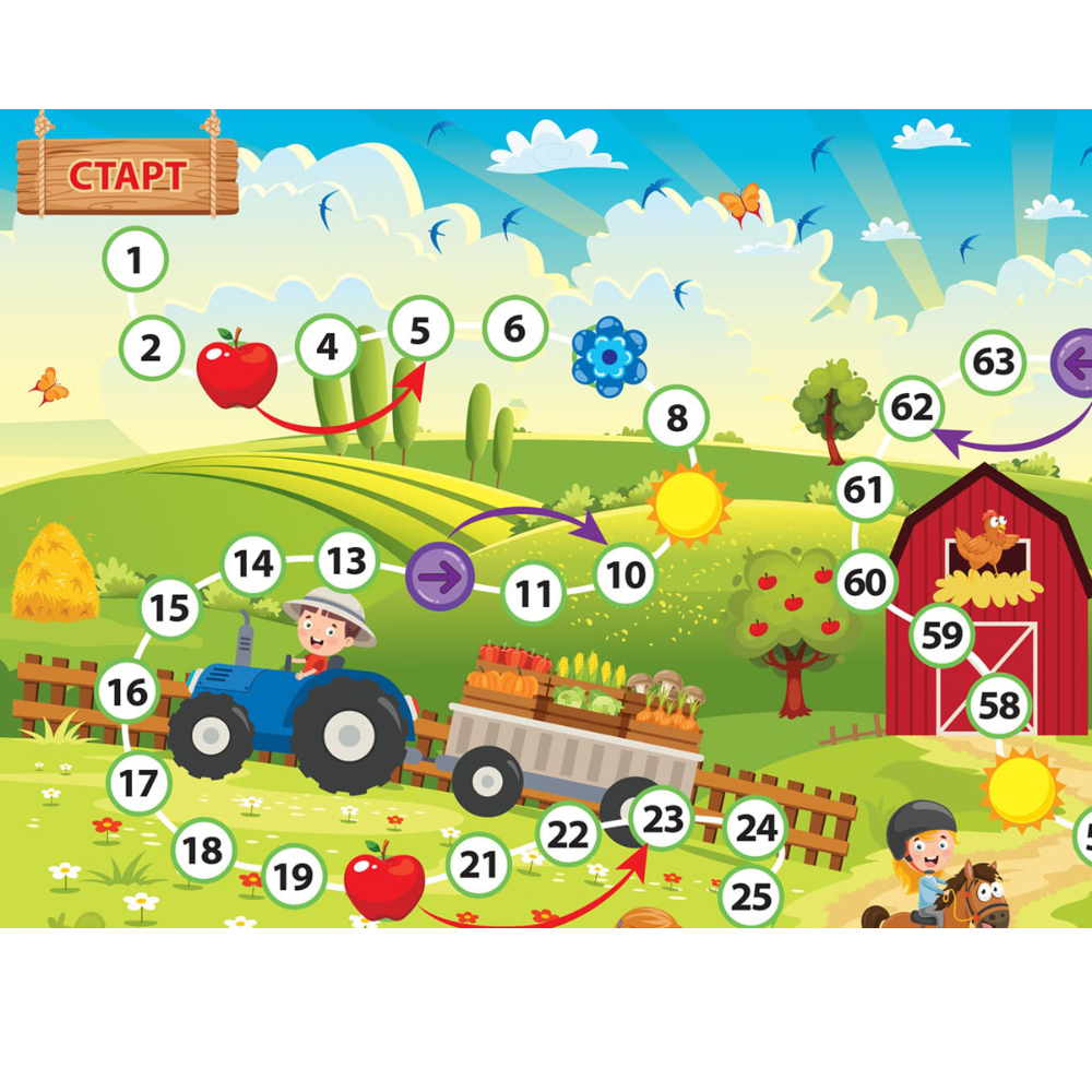 Игра настольная "Лето в деревне" - 4