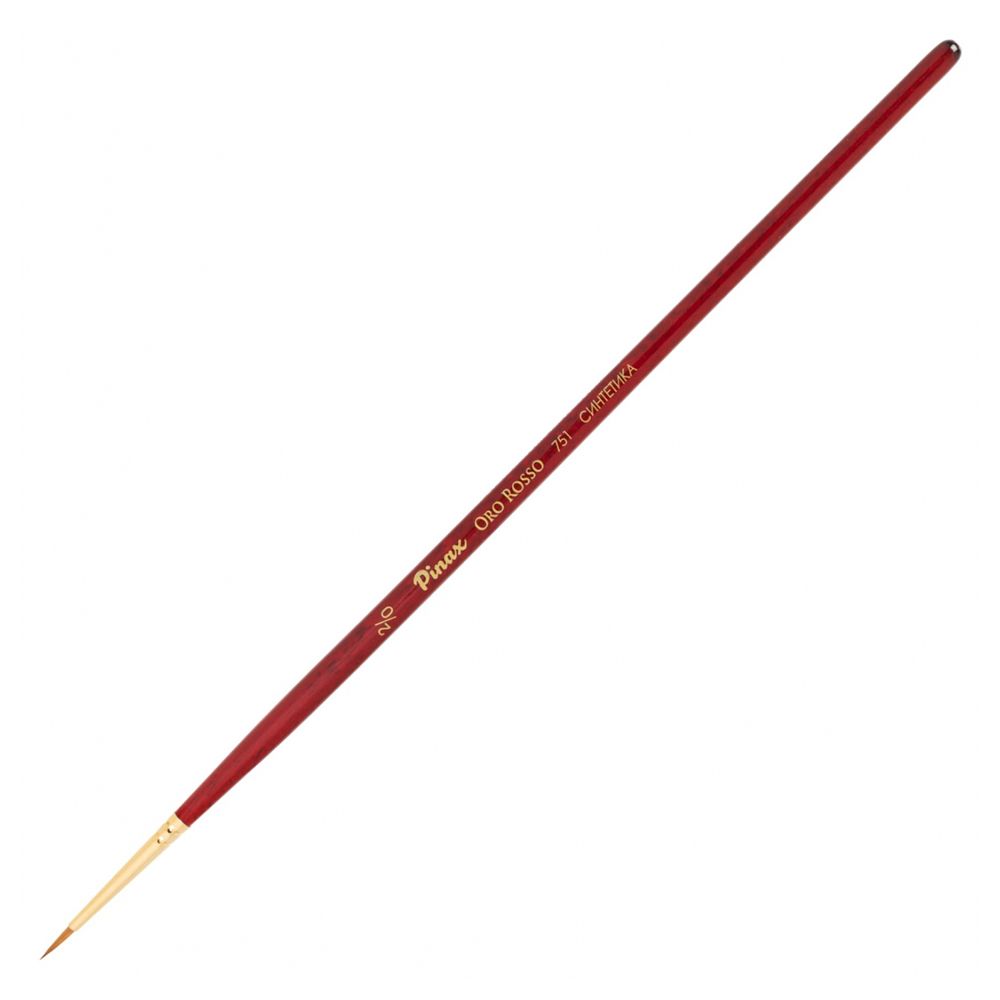 Кисть для рисования "Pinax ORO ROSSO", синтетика, круглая, №00