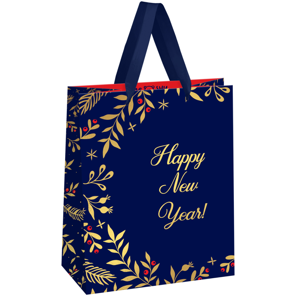 Пакет подарочный "Christmas tree", 18x23x10 см, ламинированный