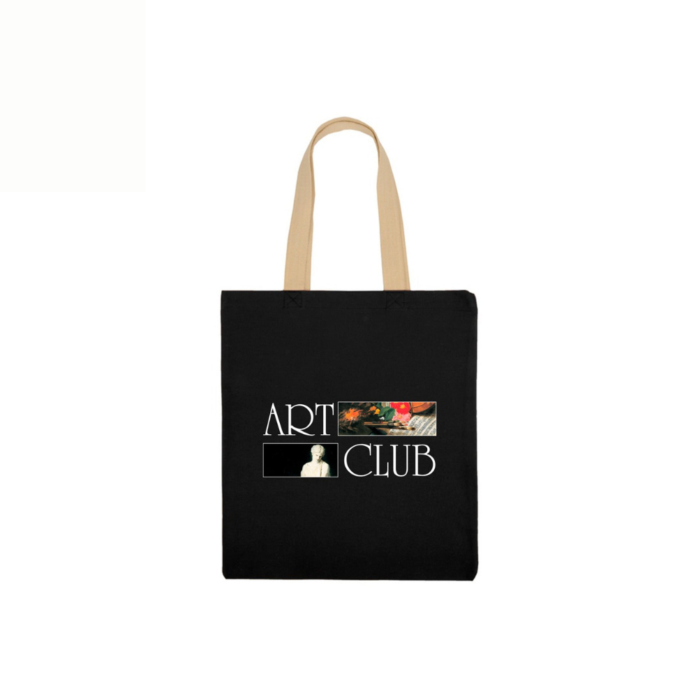 Сумка для покупок "Steady 260. ART CLUB. Фантазии художника. Пьер Юбер Сюблейра", хлопок, черный