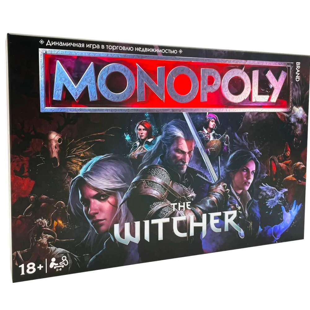 Игра настольная "Монополия: Ведьмак"