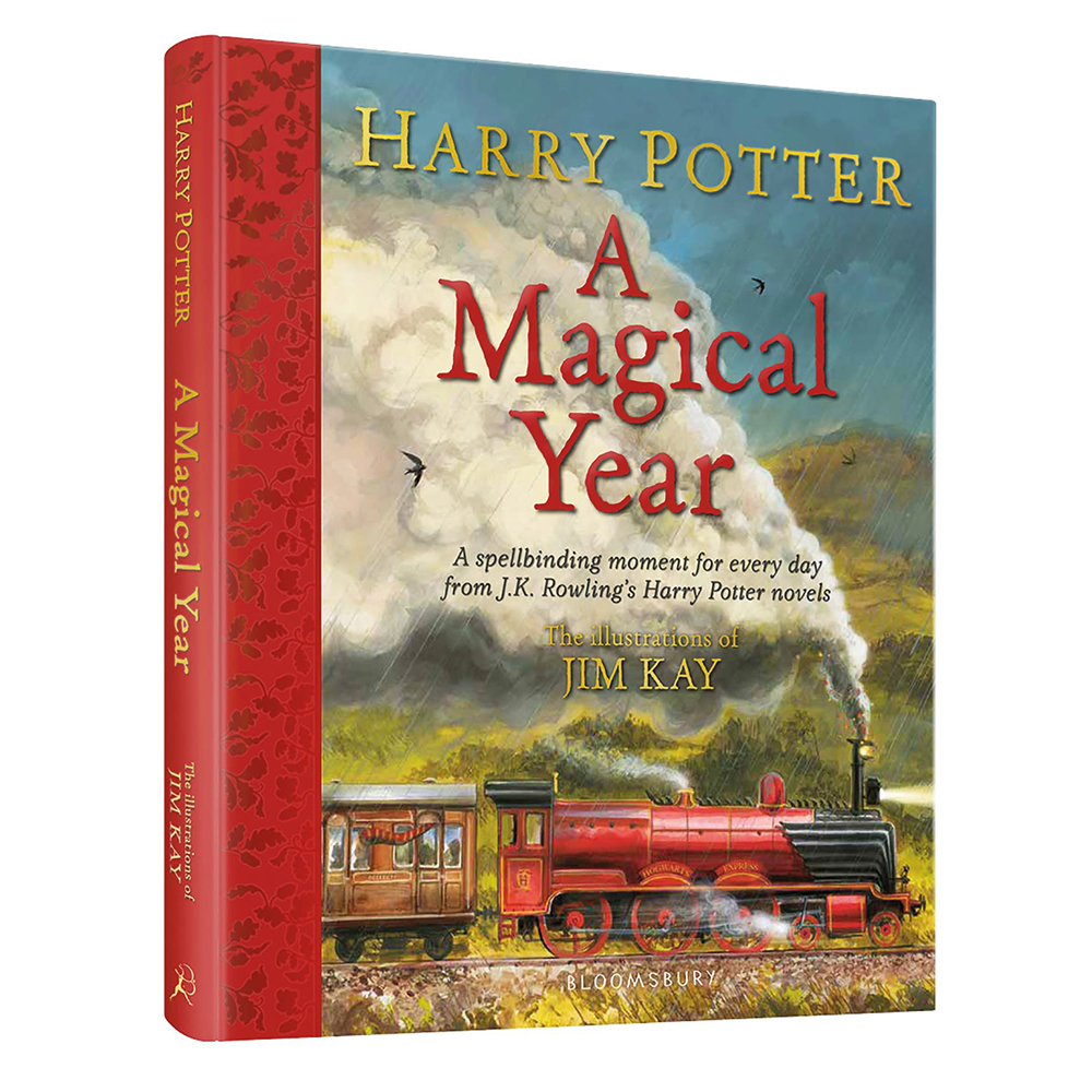 Книга на английском языке "Harry Potter – A Magical Year: The Illustrations of Jim Kay", Jim Kay