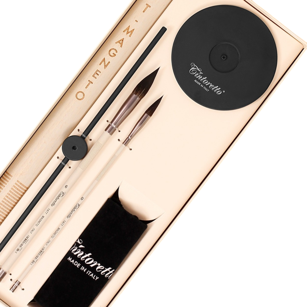 Набор кистей "Tintoretto. T-Magneto", синтетика, 2 шт.