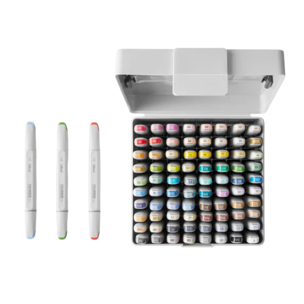 Набор маркеров художественных "Himi", 80 штук - 14