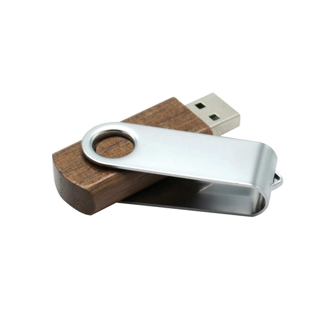 USB Flash 2.0 16 Gb VDF-008, пластик, метал, древесный - 3