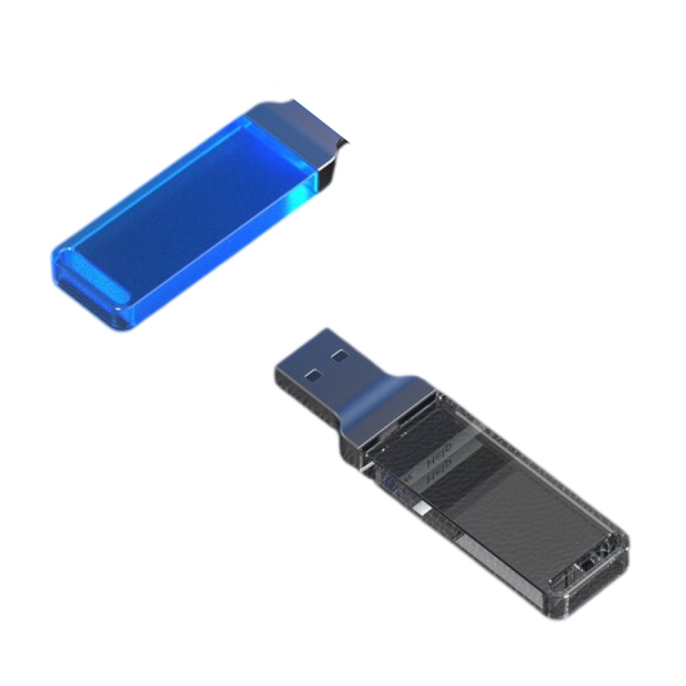 USB Flash накопитель 2.0 16 Gb ZC-005, пластик, металл, синий