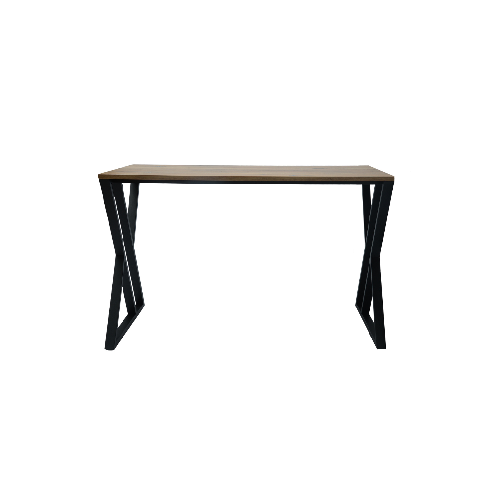 Стол письменный ALLERD GEON, черный муар, Дуб Нокс