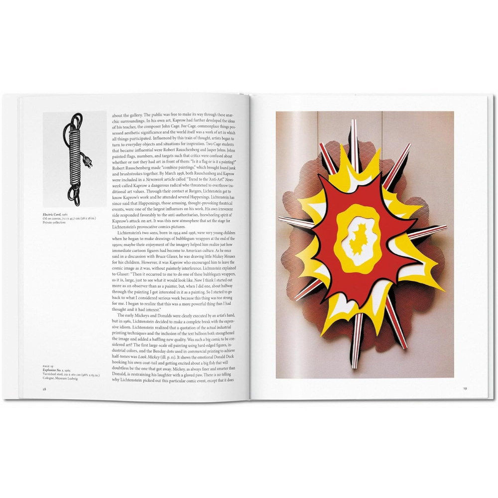 Книга на английском языке "Basic Art. Lichtenstein" 