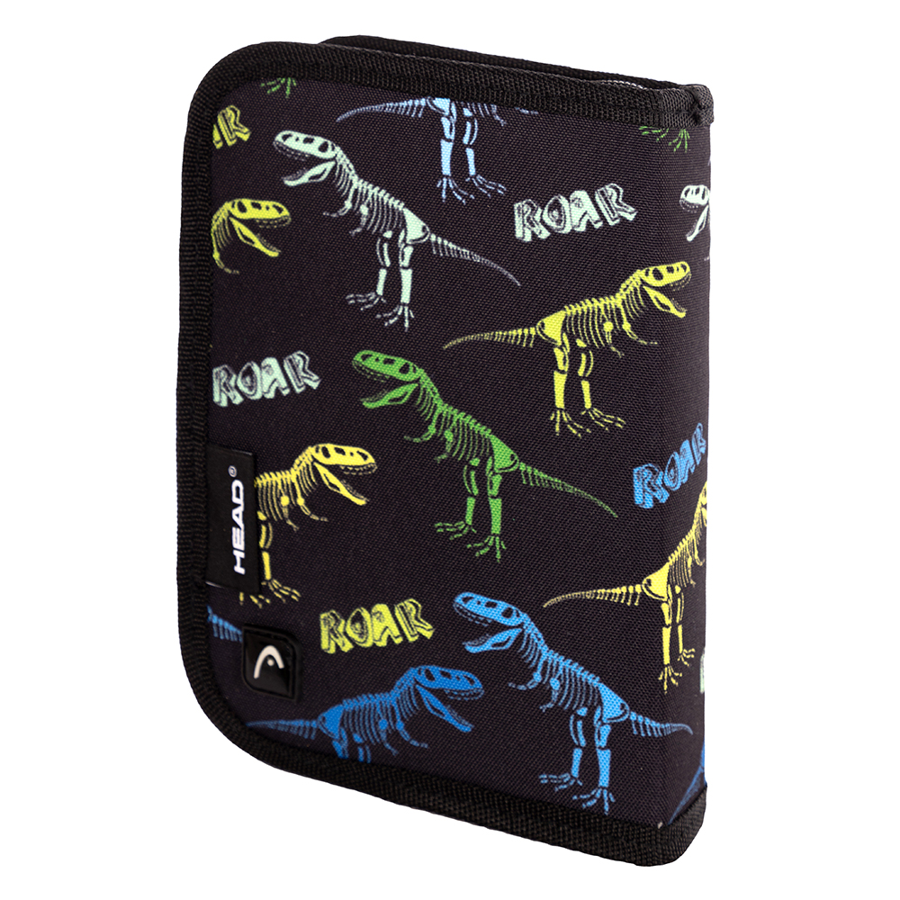 Пенал "Head dinos era", 1 отделение, чёрный - 4