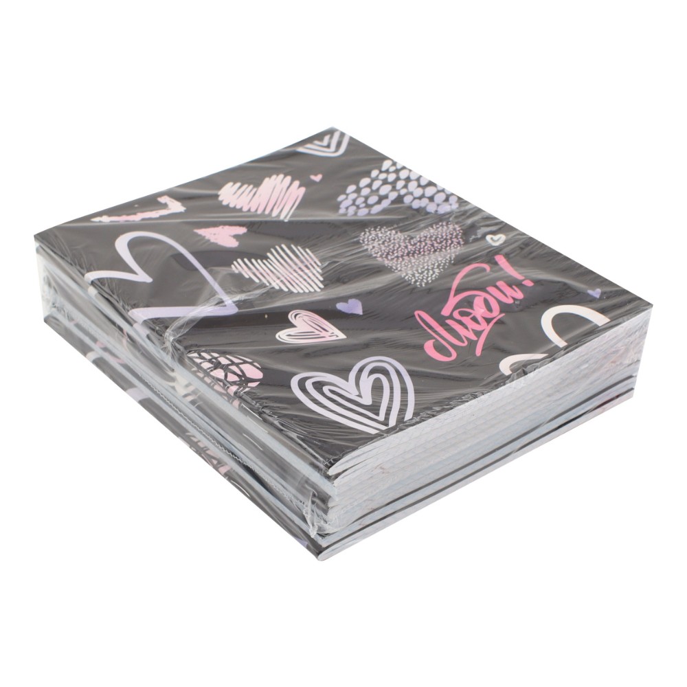 Тетрадь "Черный шик", А5, 48 листов, клетка, ассорти - 7