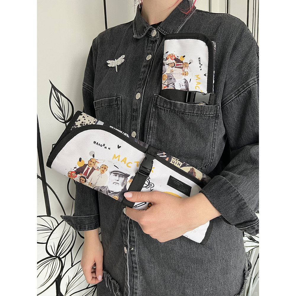 Пенал для кистей "Мастакі", M, разноцветный - 10