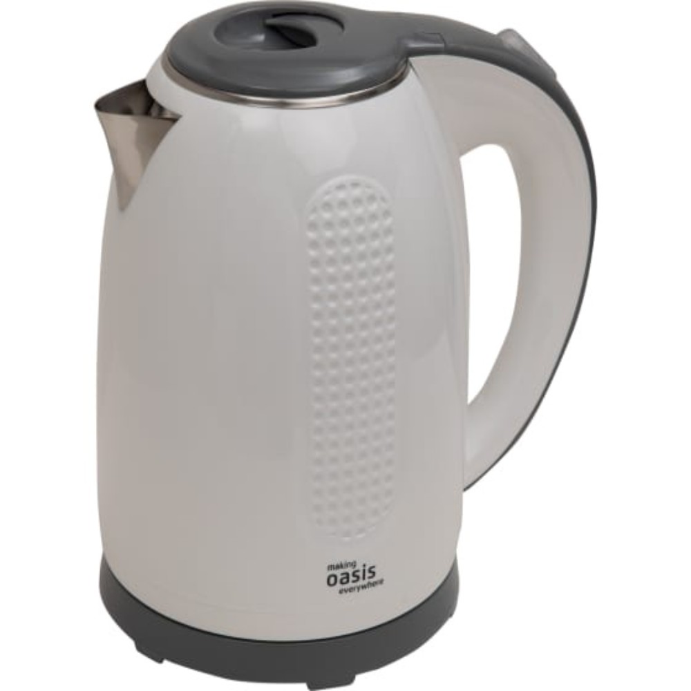 Электрочайник Oasis K-6SPW, пластик, бело-серый 