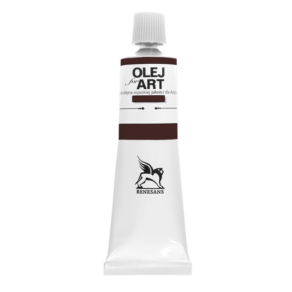 Краски масляные Renesans "Oils for art", 78 капут мортуум, 60 мл, туба