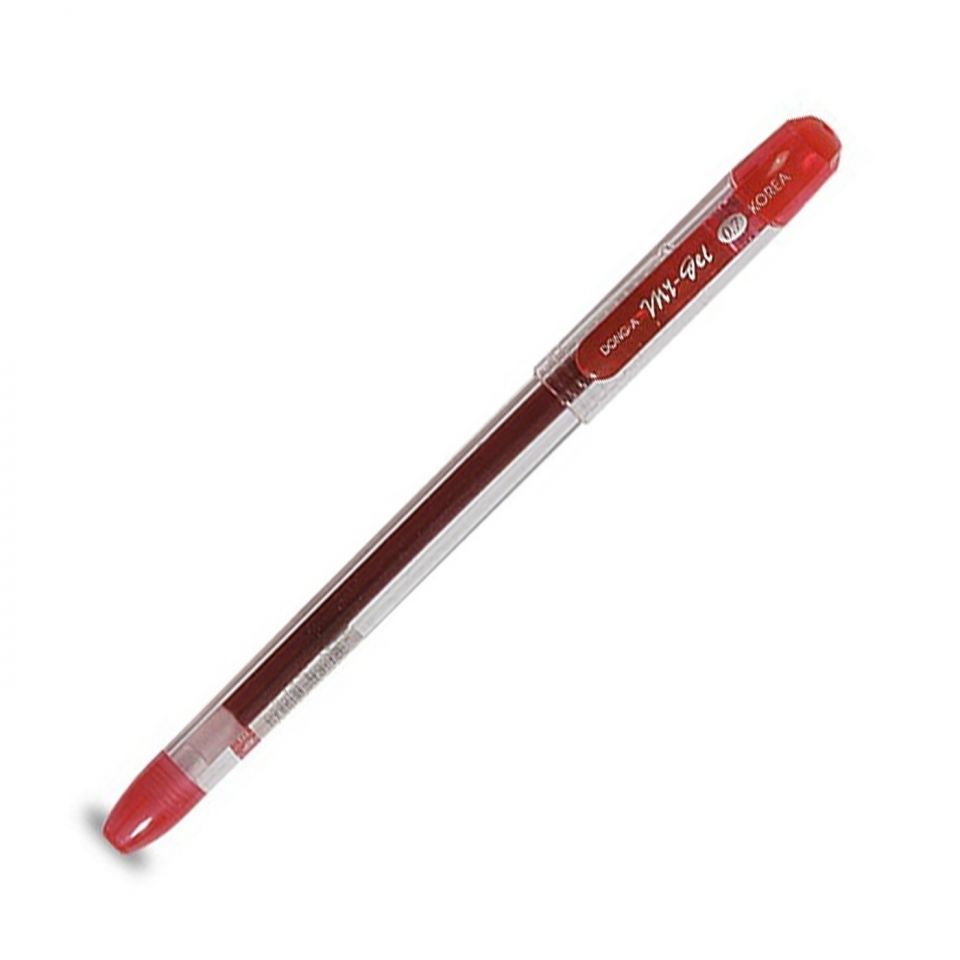 Ручка гелевая "My-Gel Standard", 0.5 мм, прозрачный, стерж. фиолетовый