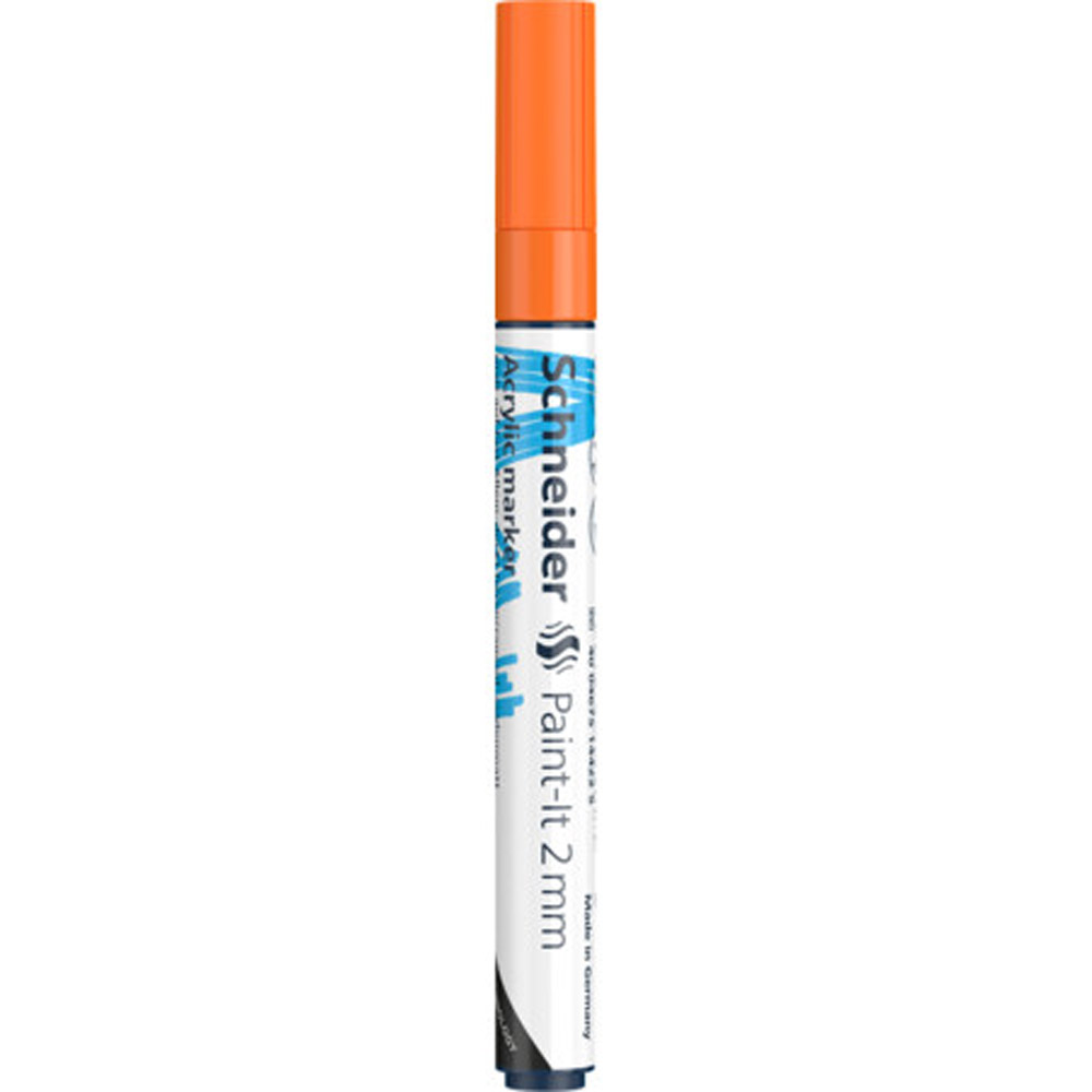 Маркер акриловый "Schneider Paint-It 310", оранжевый