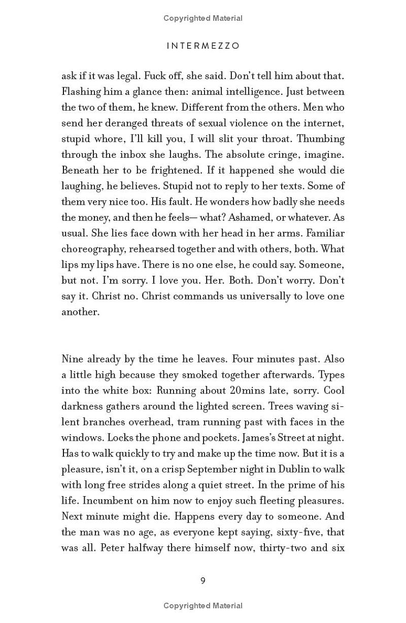 Книга на английском языке "Intermezzo", Sally Rooney - 13