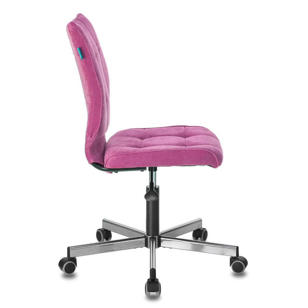 Кресло для персонала "Бюрократ СH-330M/LT", ткань, металл, малиновый - 3