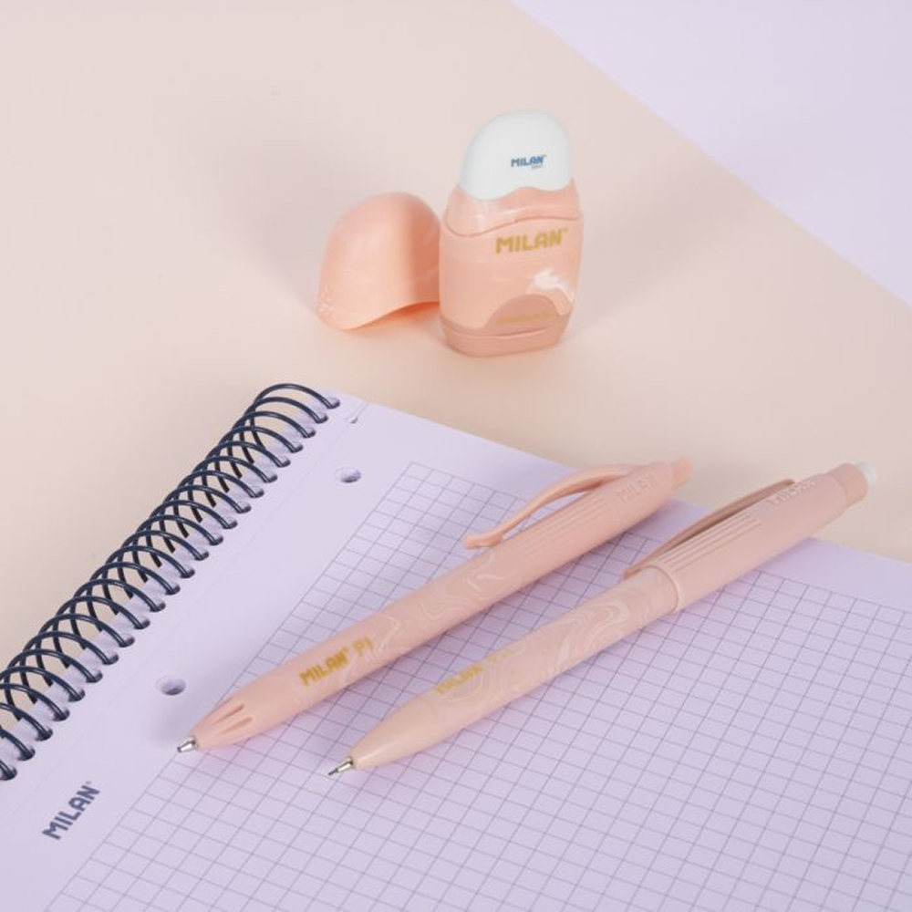 Точилка на 1 отверстие "Capsule Lava", с ластиком, ассорти - 7