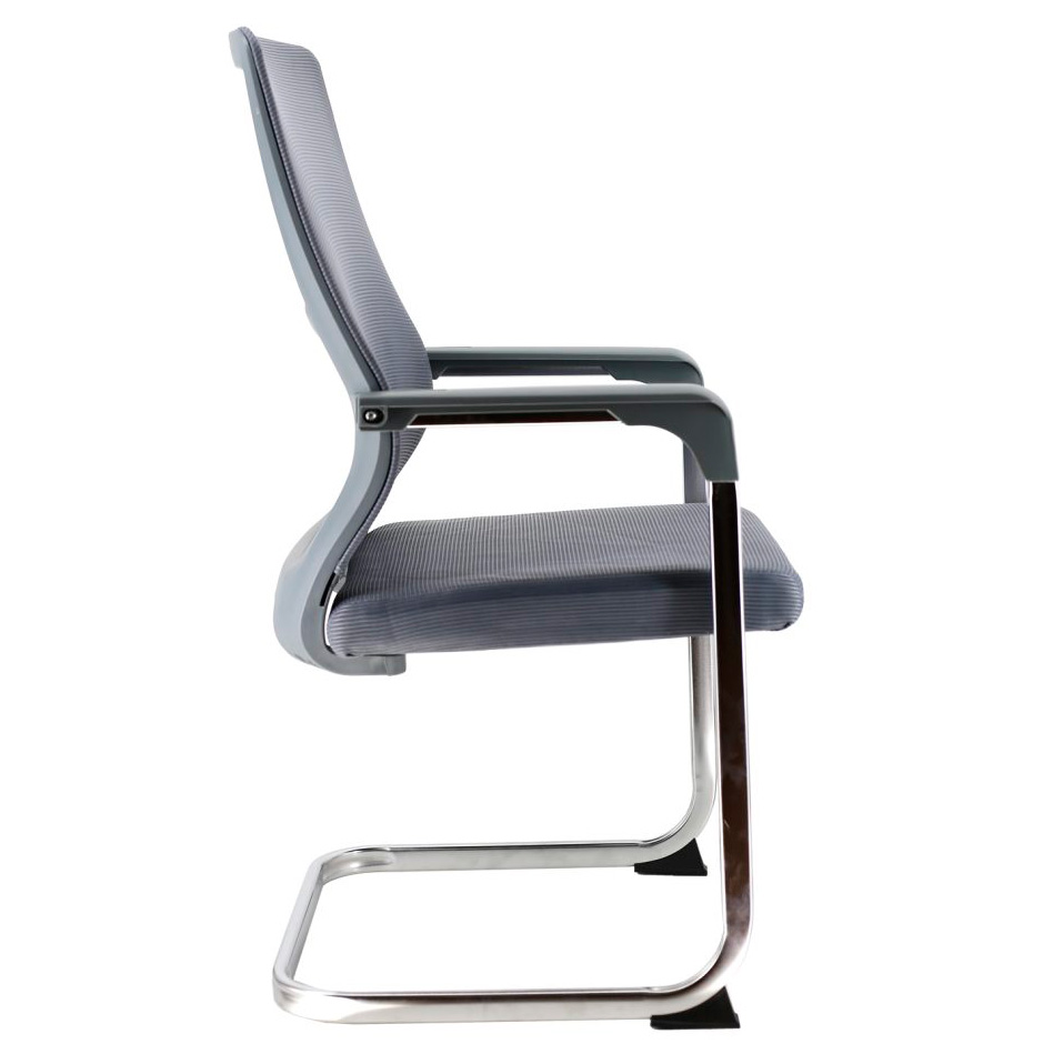 Кресло для посетителей EVERPROF EP-510 CF сетчатая ткань, серый