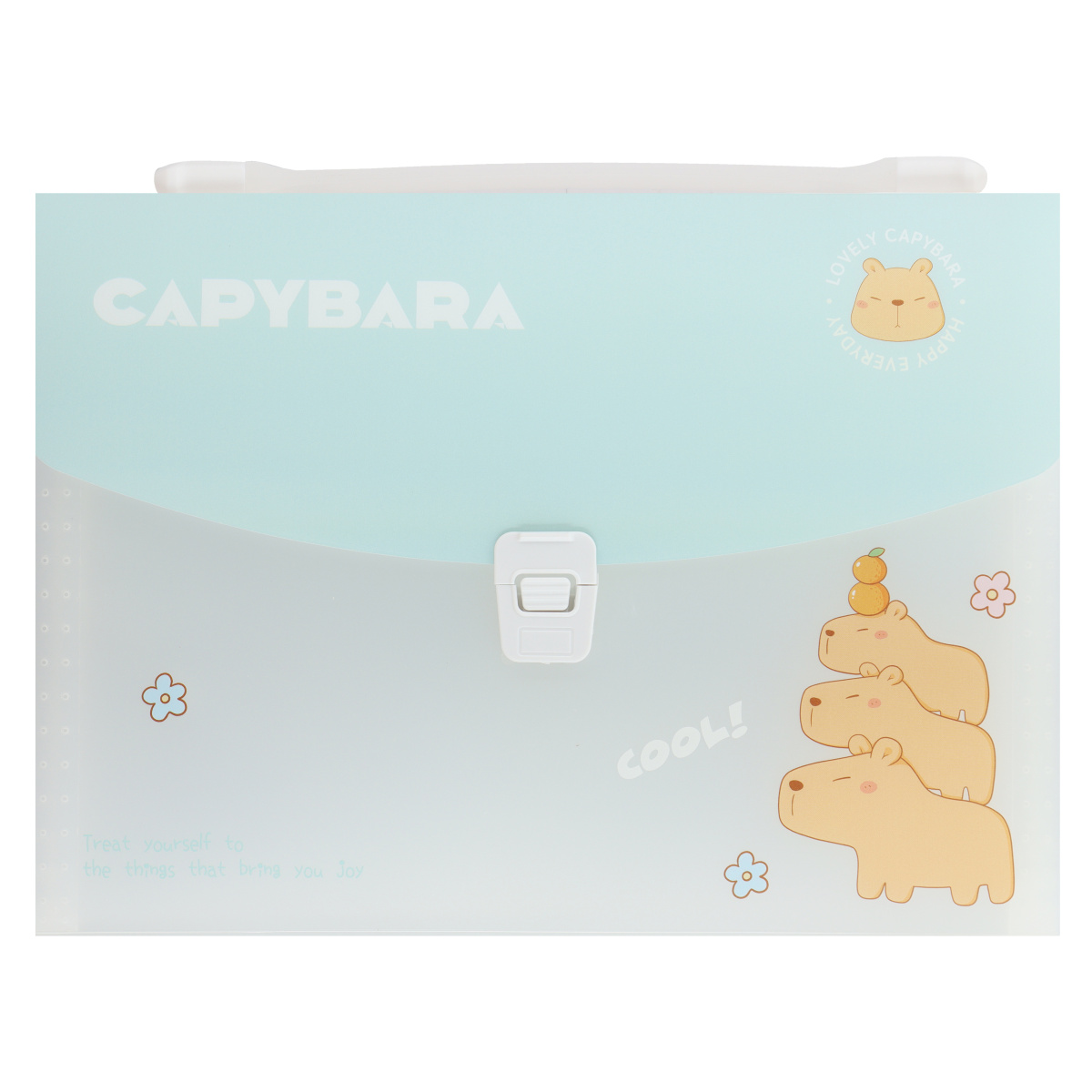 Папка-портфель "Capybara", ассорти - 4