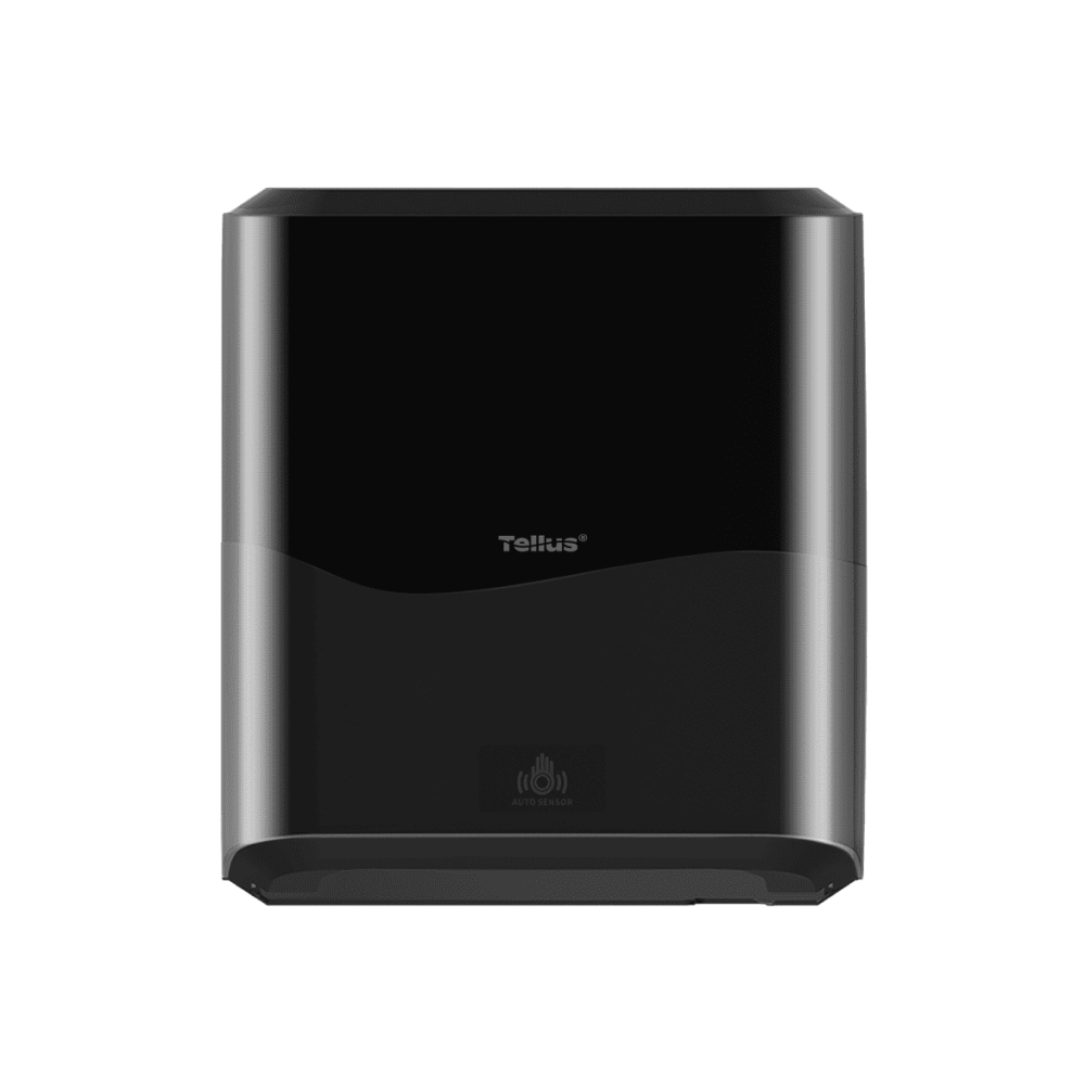 Диспенсер сенсорный Tellus Matic, для полотенец в рулонах, черный, HТ1