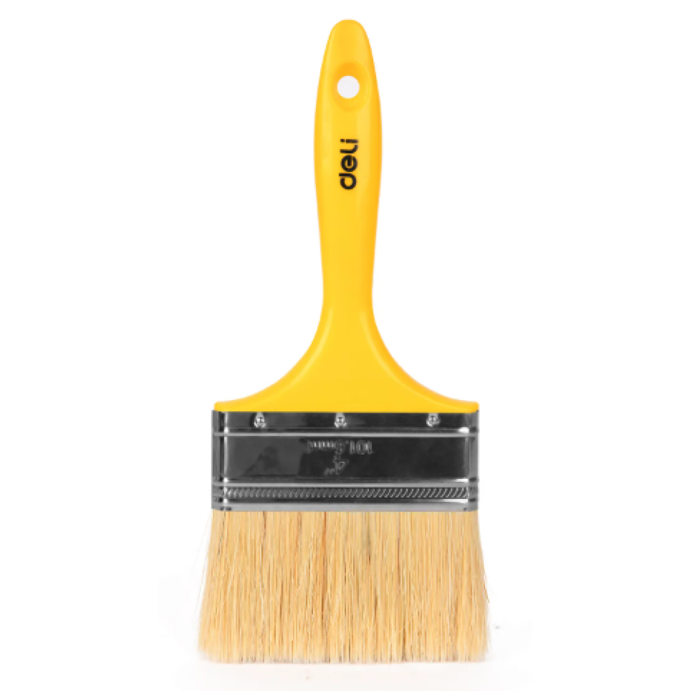 Кисть малярная Deli "EDL509114", плоская, 4" 