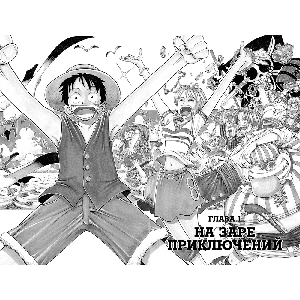 Книга "One Piece. Большой куш. Книга 1", Эйитиро Ода