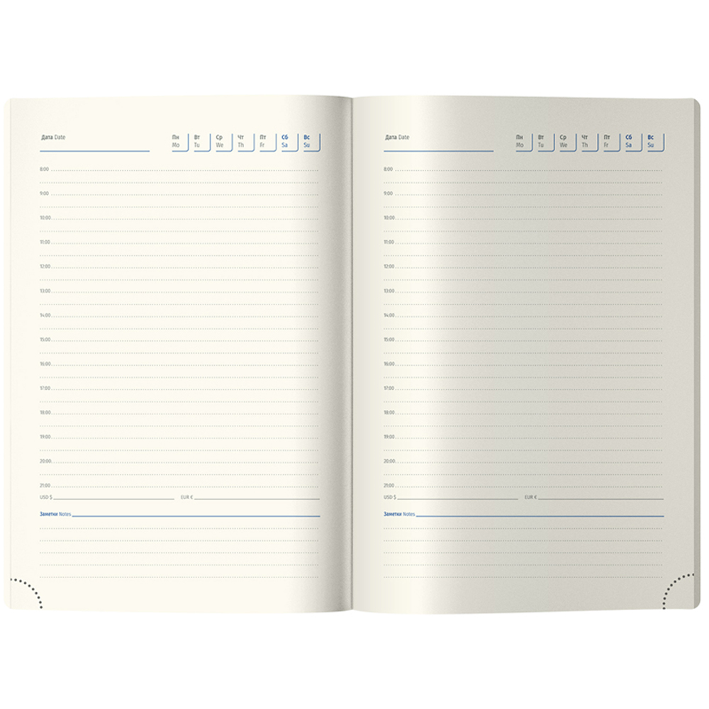 Ежедневник недатированный "Color Block", А5, 272 страницы - 3