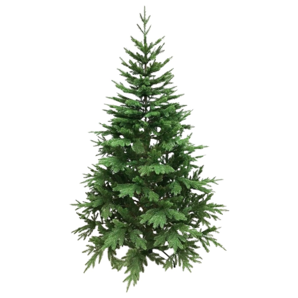 Ель искусственная "Луиза", 1,8 м, 100% литье, зеленый