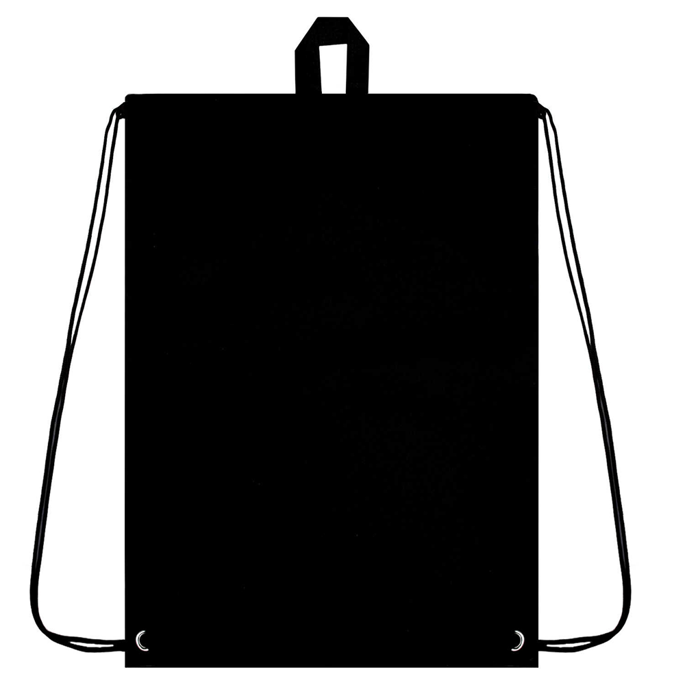 Мешок для обуви "Серебряный мишка", черный - 3