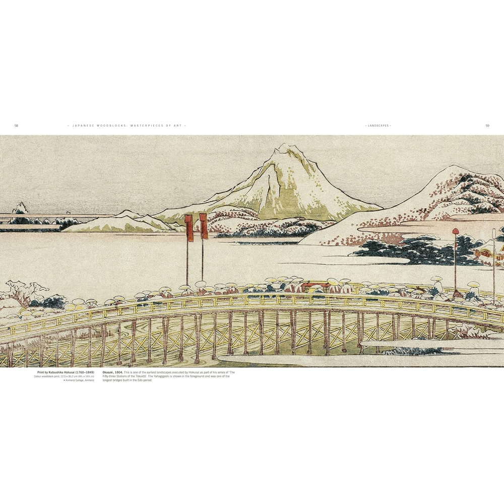 Книга на английском языке "Masterpieces of Art. Japanese Woodblocks", Michael Robinson - 3