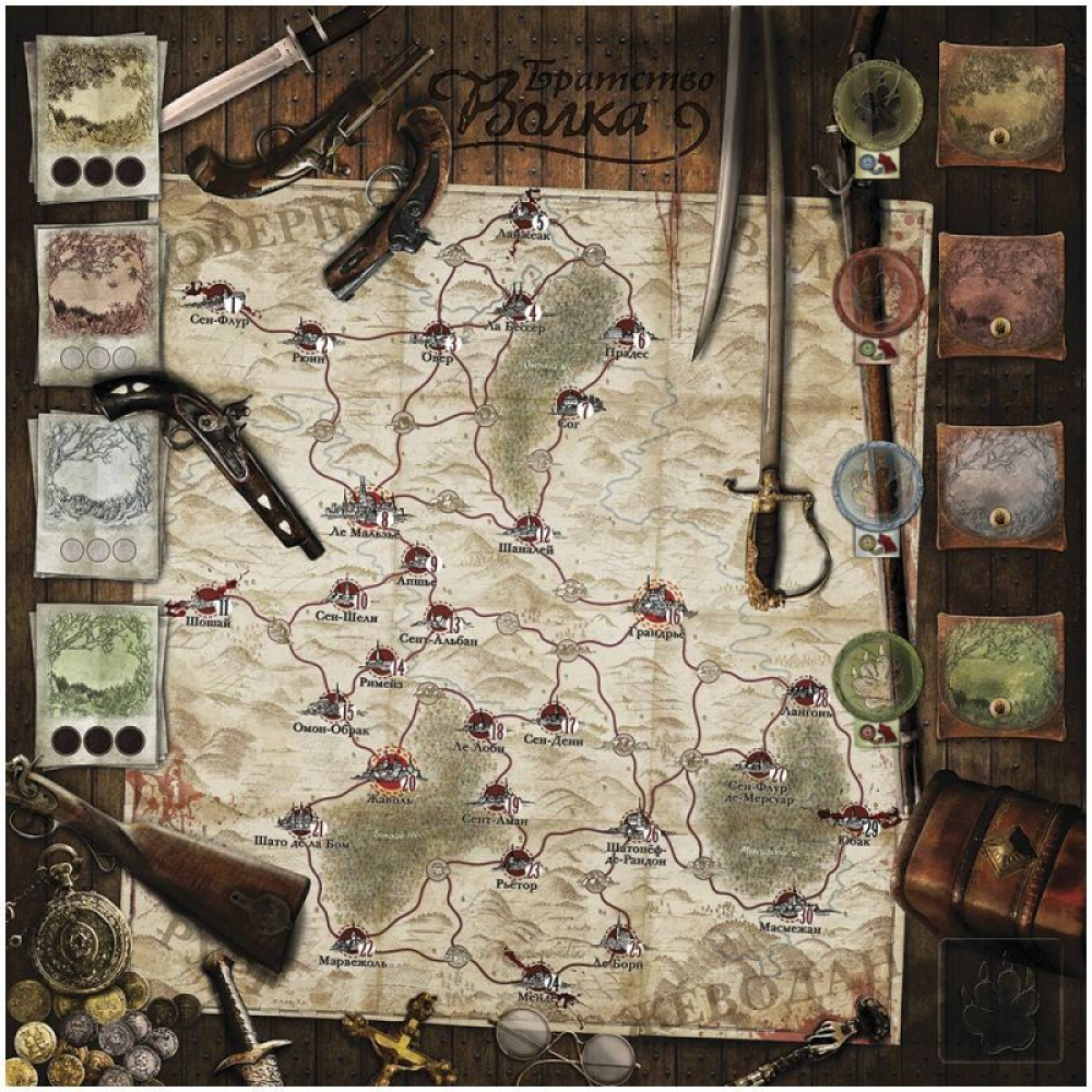 Игра настольная "Братство волка" - 3
