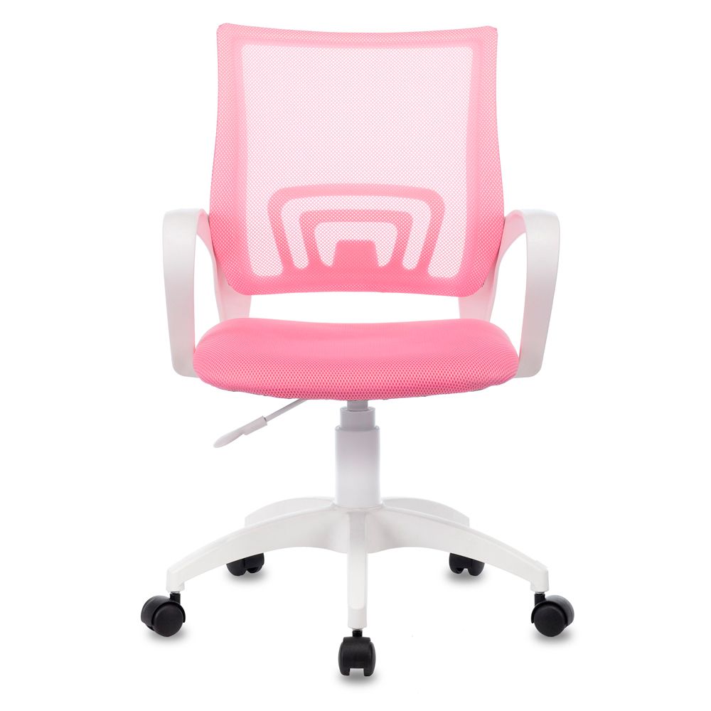 Кресло Бюрократ "CH-W695NLT", пластик, ткань, розовый TW-06A TW-13A - 4