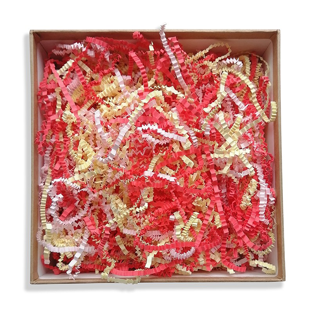 Наполнитель бумажный, гофрированный, 3 мм, 50 г, цитрусовое ассорти