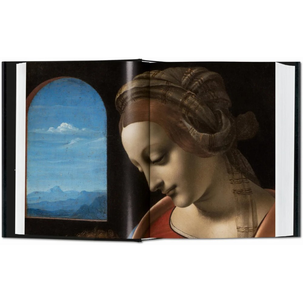 Книга на английском языке "Leonardo, The Complete Paintings", Frank Zollner
