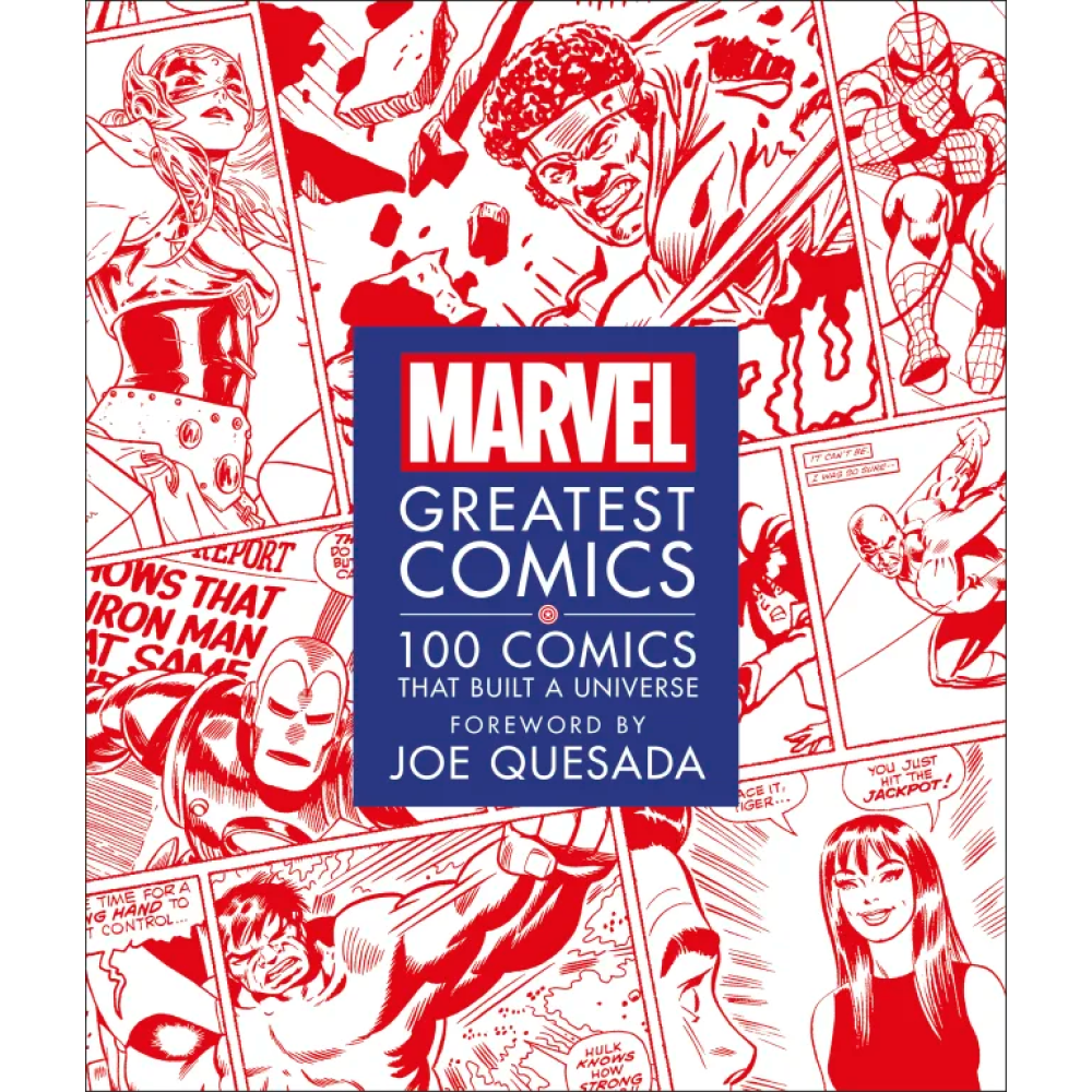 Книга на английском языке "Marvel Greatest Comics: 100 Comics that Built a Universe" 