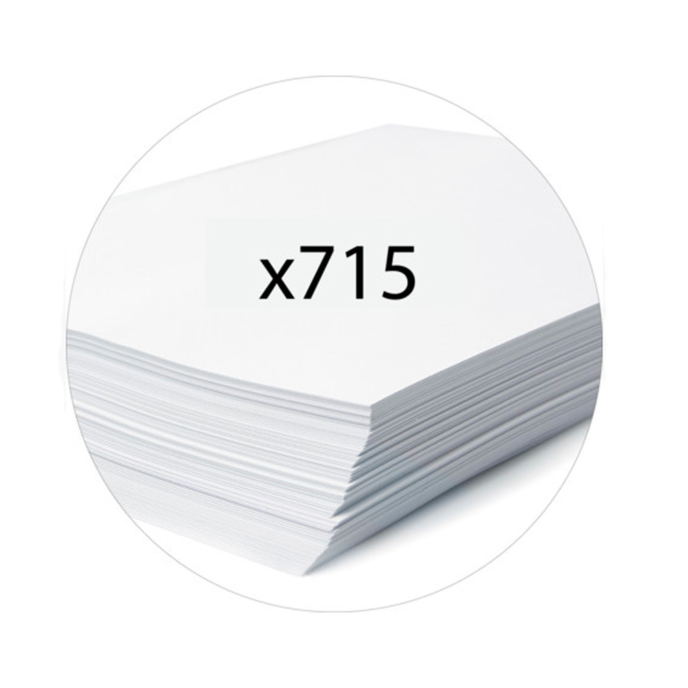 Папка-регистратор "Aquarel", А4, 80 мм, ламинированный картон, голубой - 4