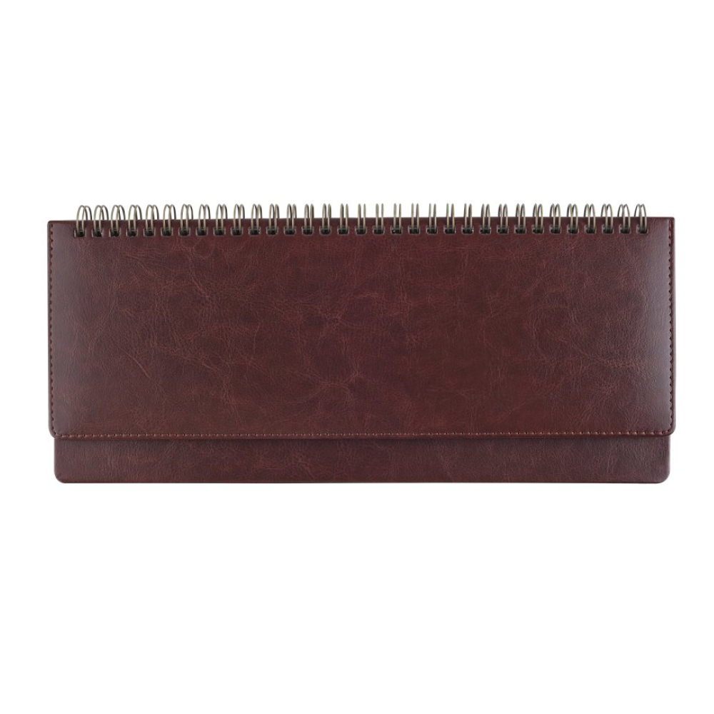 Еженедельник датированный "Sidney Nebraska" 2026, коричневый