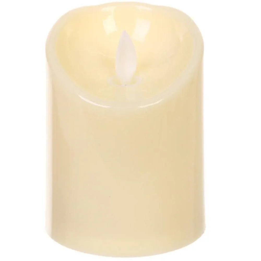 Свеча декоративная "Свеча - Изыск", 75x100 мм, с подсветкой, на батарейках 