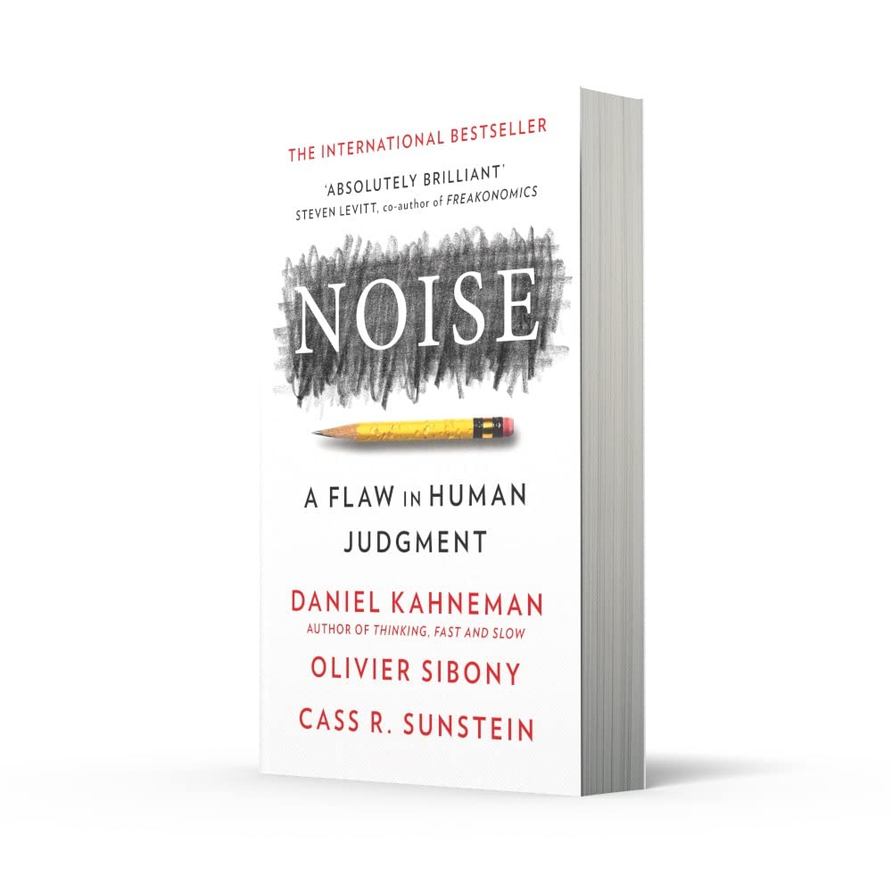 Книга на английском языке "Noise", Daniel Kahneman - 3