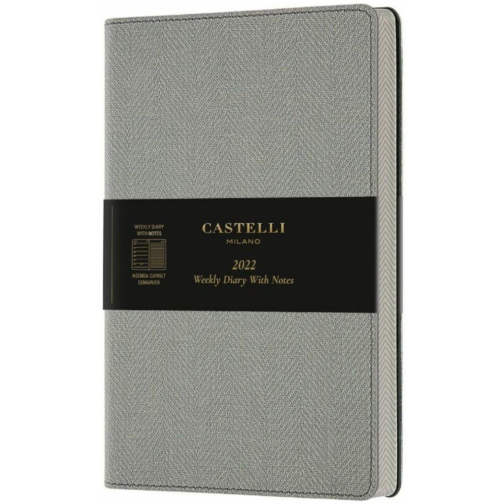 Блокнот "Harris Oyster Grey", А5, 96 листов, клетка, серый