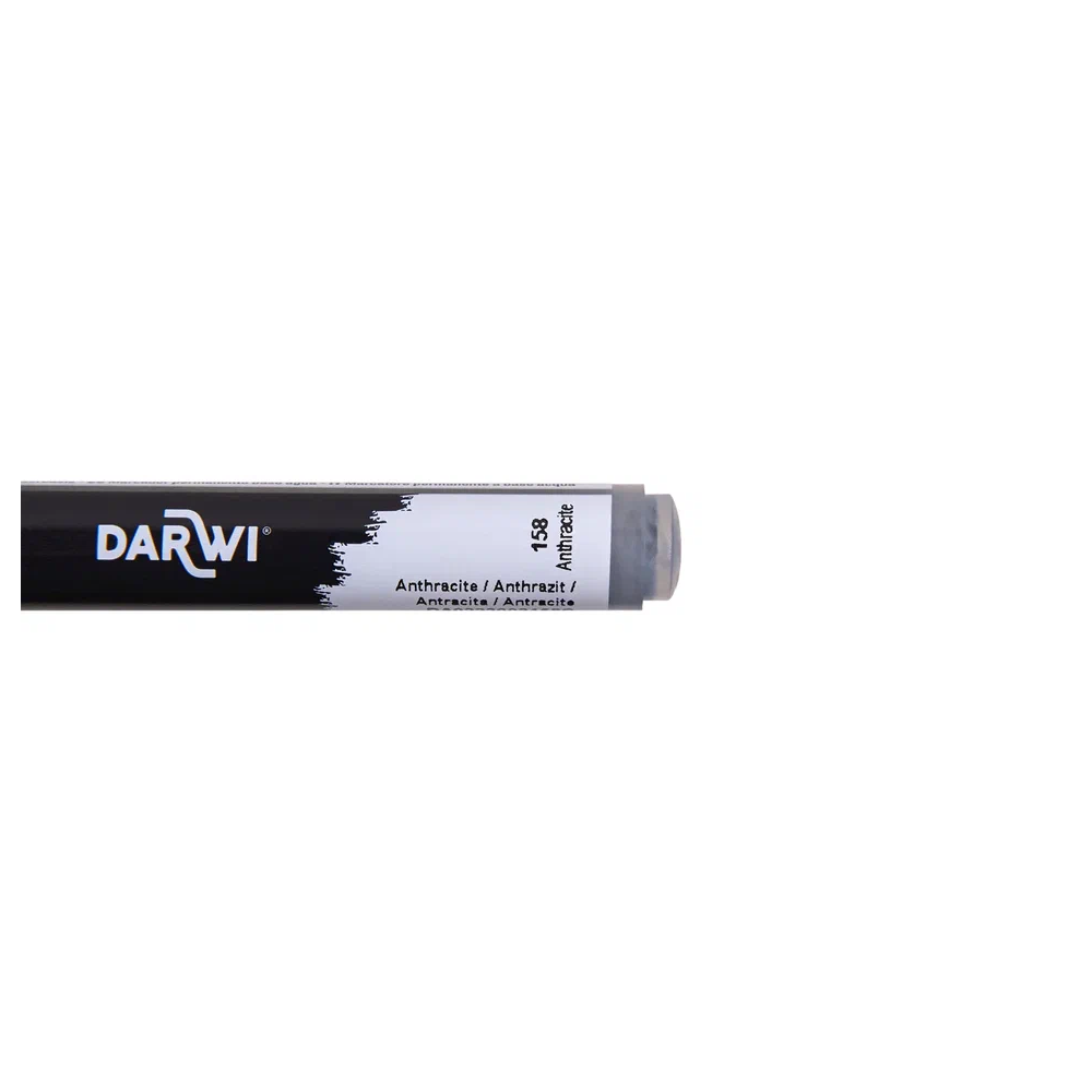 Маркер акриловый "Darwi.Marbel" 158, антрацит - 3