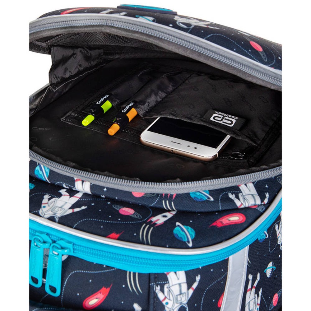 Рюкзак школьный CoolPack "Apollo", M, темно-синий - 5