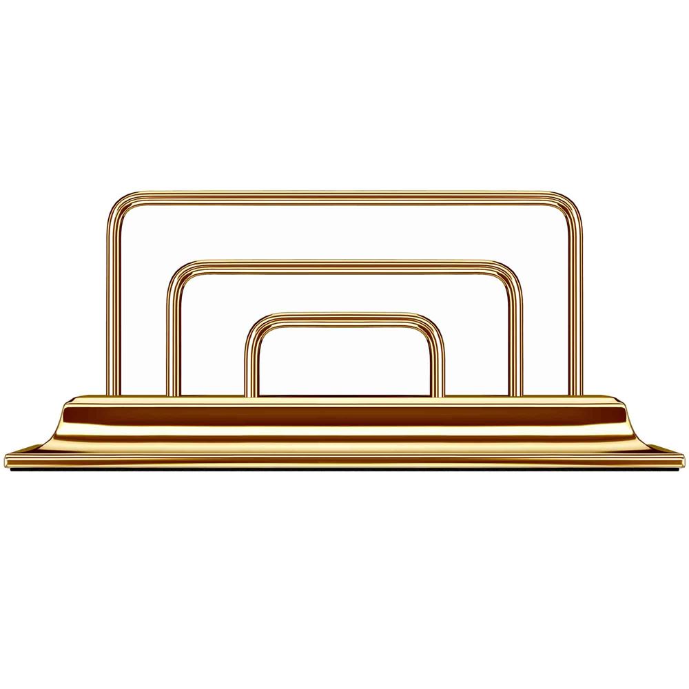 Держатель для конвертов "M-672", золотистый - 3