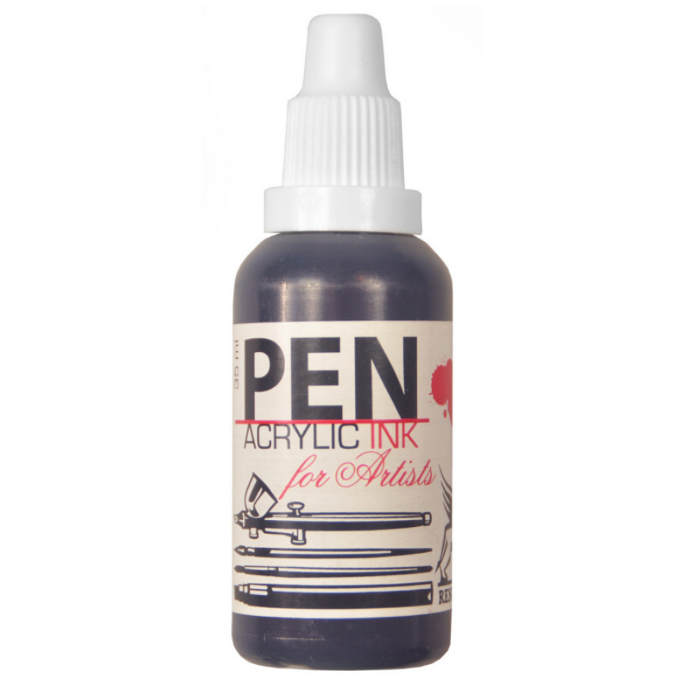Акрил жидкий "Acrilic Ink", 8 фиолетовый