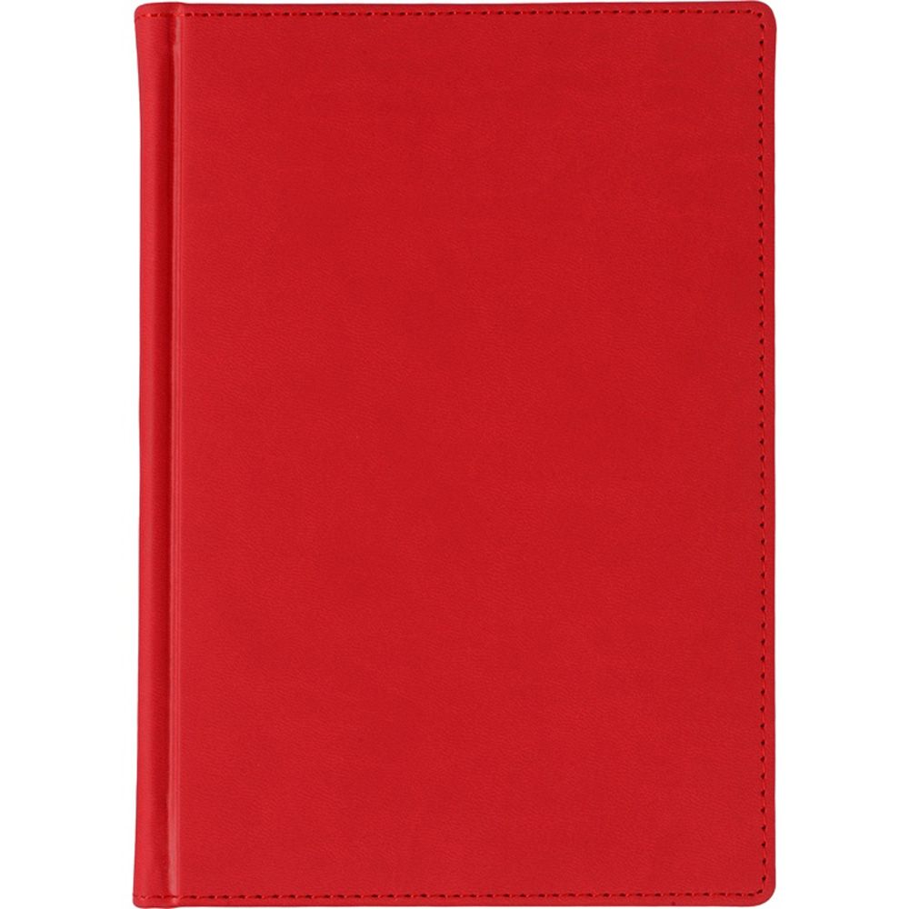 Ежедневник недатированный "Velvet", А5, 272 страницы, красный - 3
