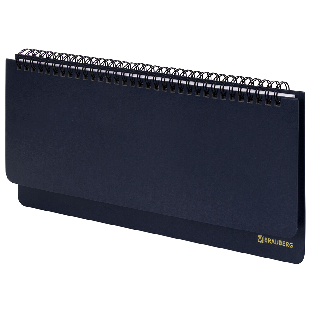 Еженедельник недатированный настольный "Select", 305x140 мм, 120 страниц, темно-синий