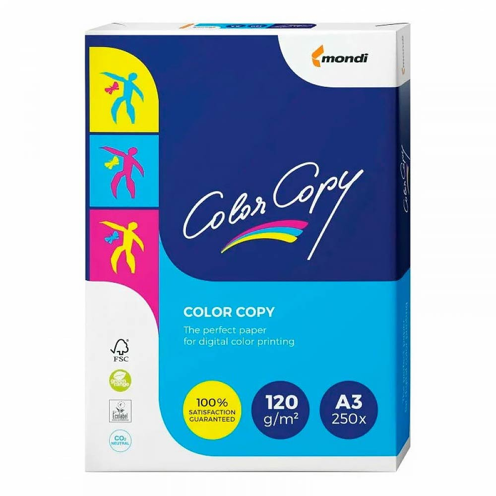 Бумага "Color Copy" A3, 250 листов, 120г/м