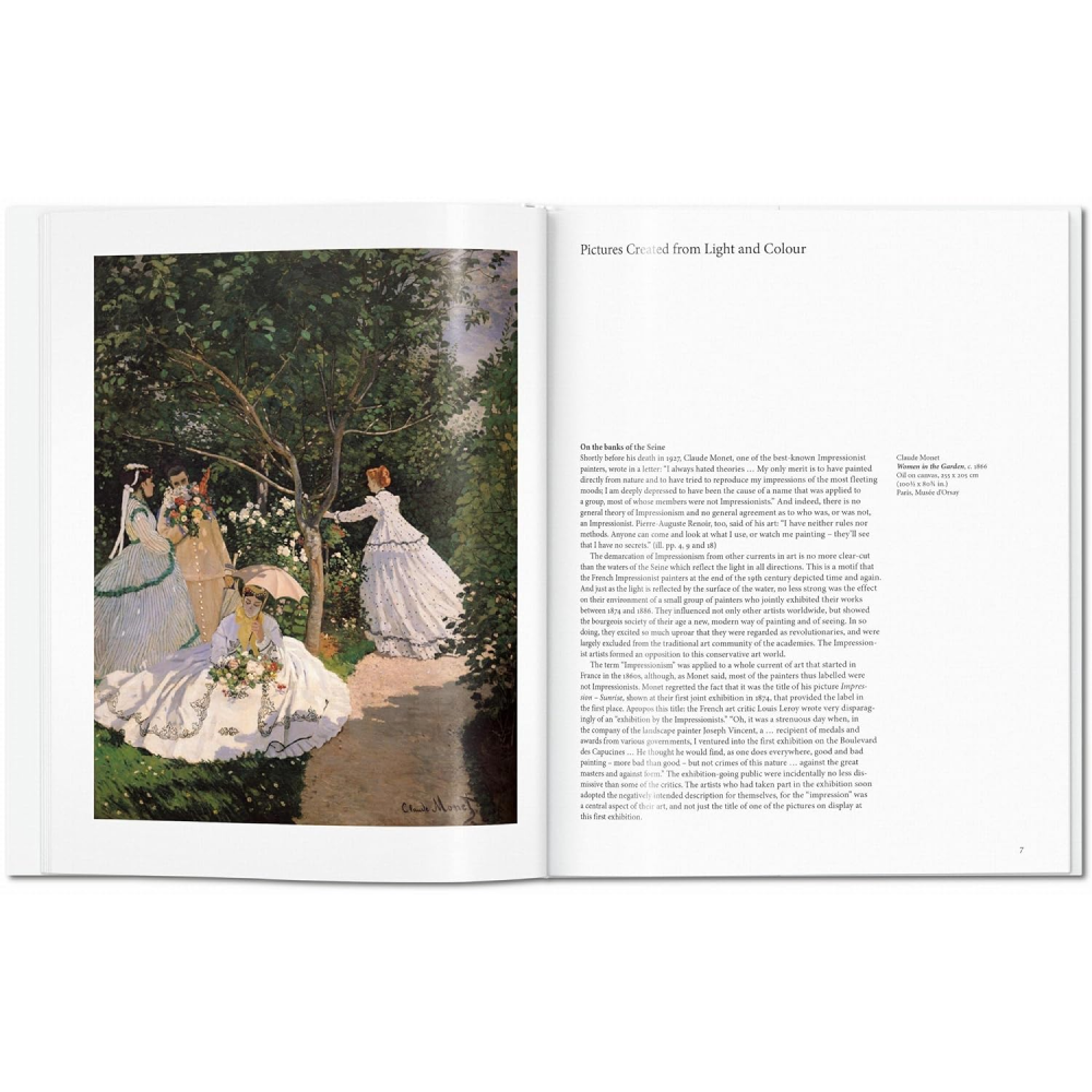 Книга на английском языке "Basic Art. Impressionism" 