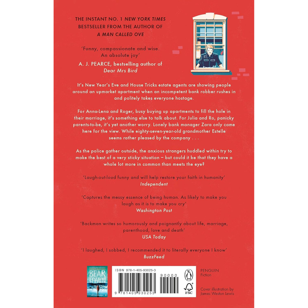 Книга на английском языке "Anxious People", Backman F.